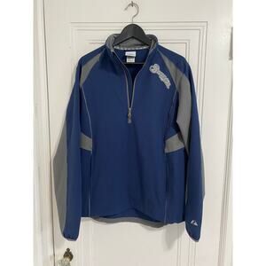 Milwaukee Brewers Majestic Softshell Baseball Jacket Size Medium